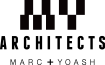 My architects logo marc+yoash