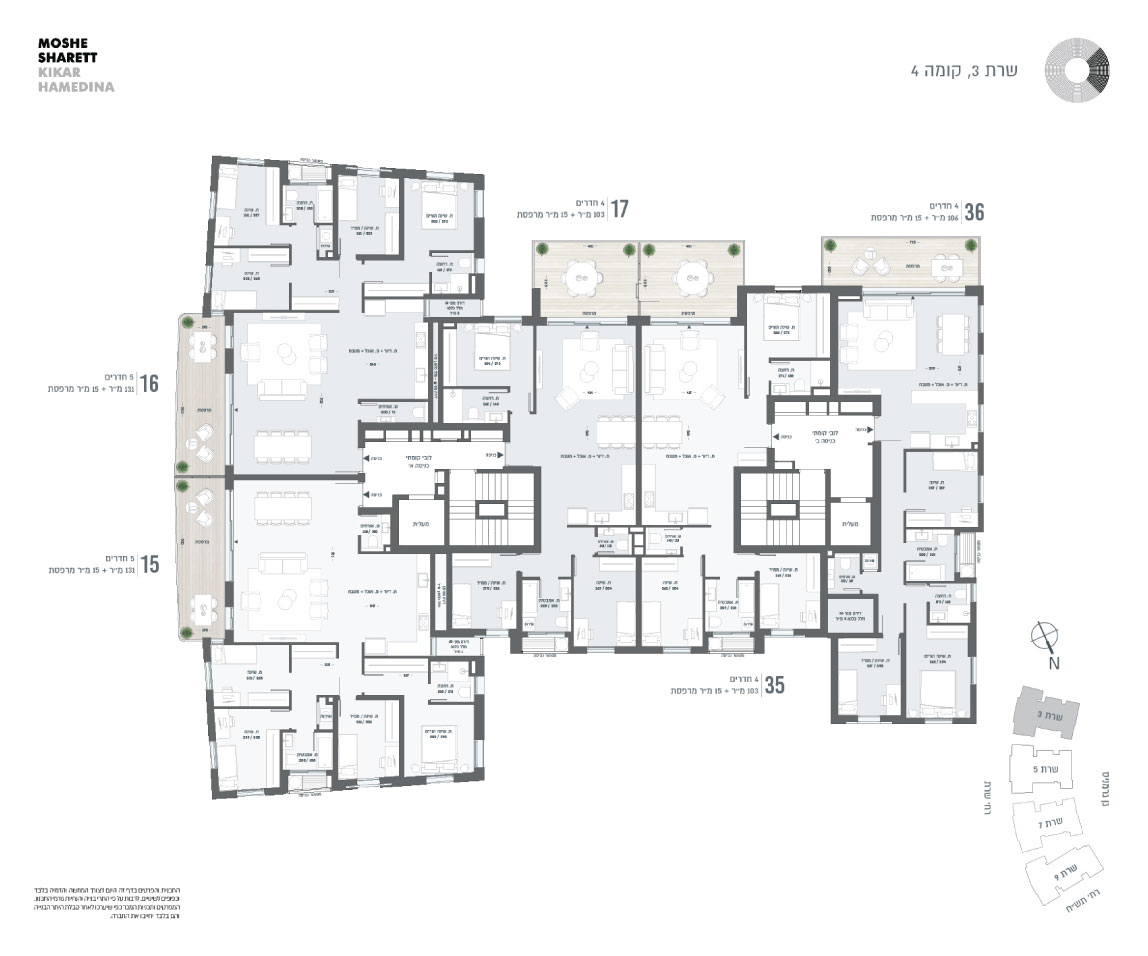 בניין 3 קומה 4