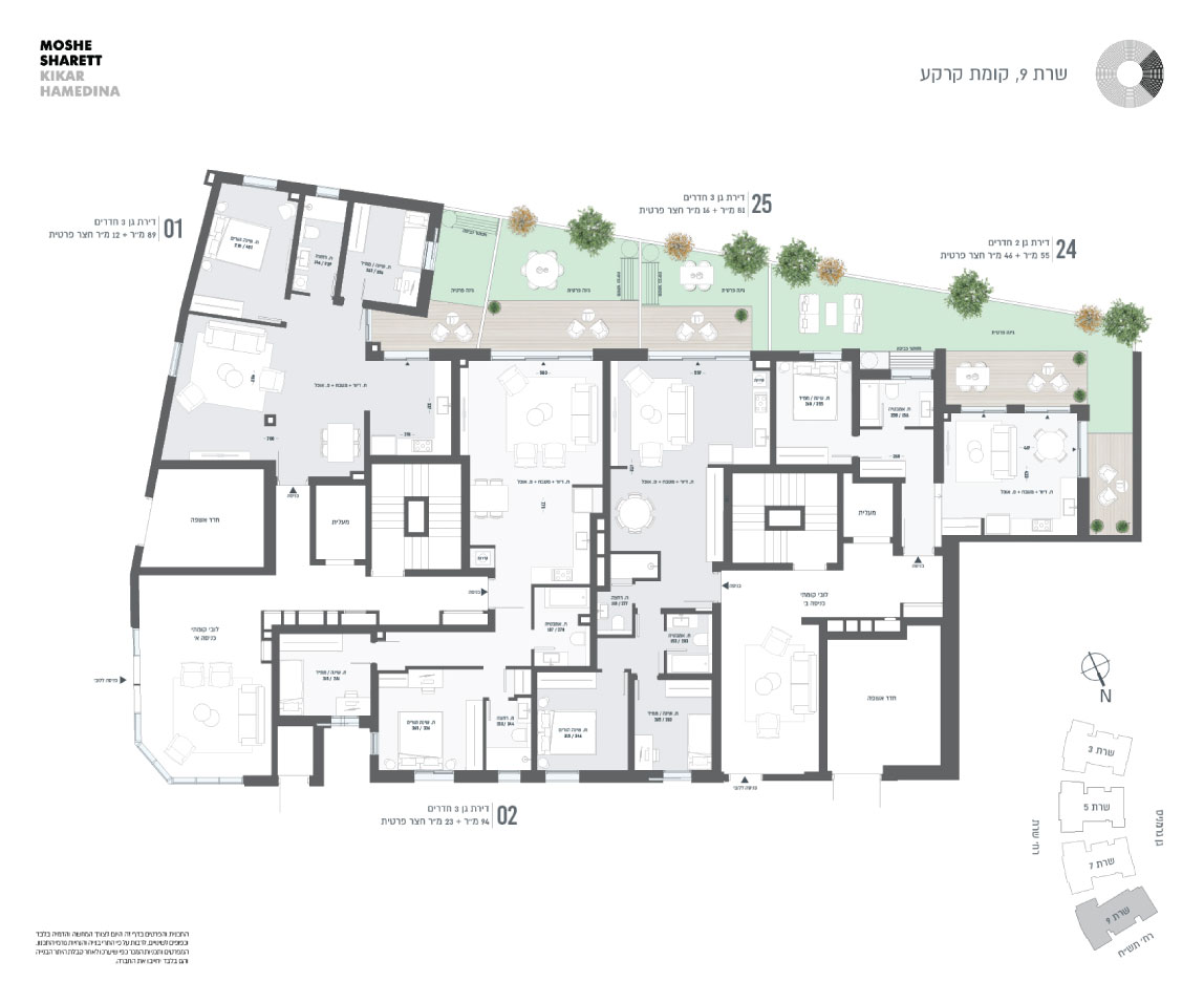 בניין 9 קומת קרקע